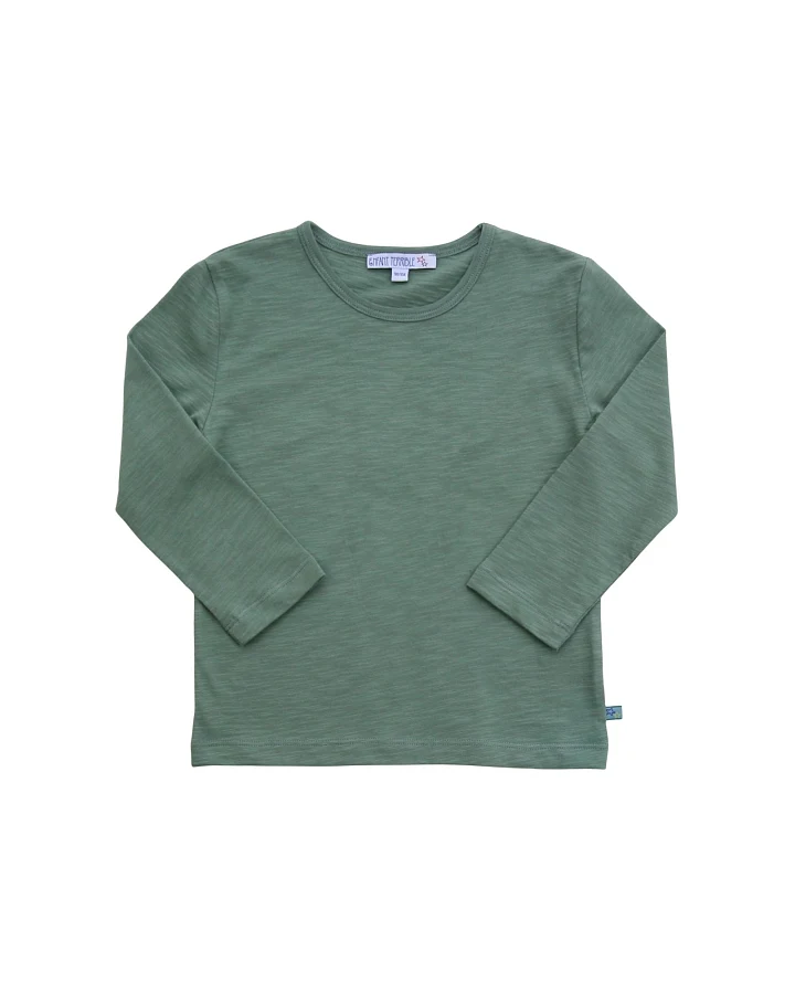 Uni Langarmshirt green Gr. 86/92
