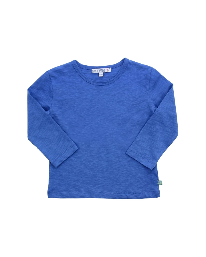 Uni Langarmshirt sky blue Gr. 86/92