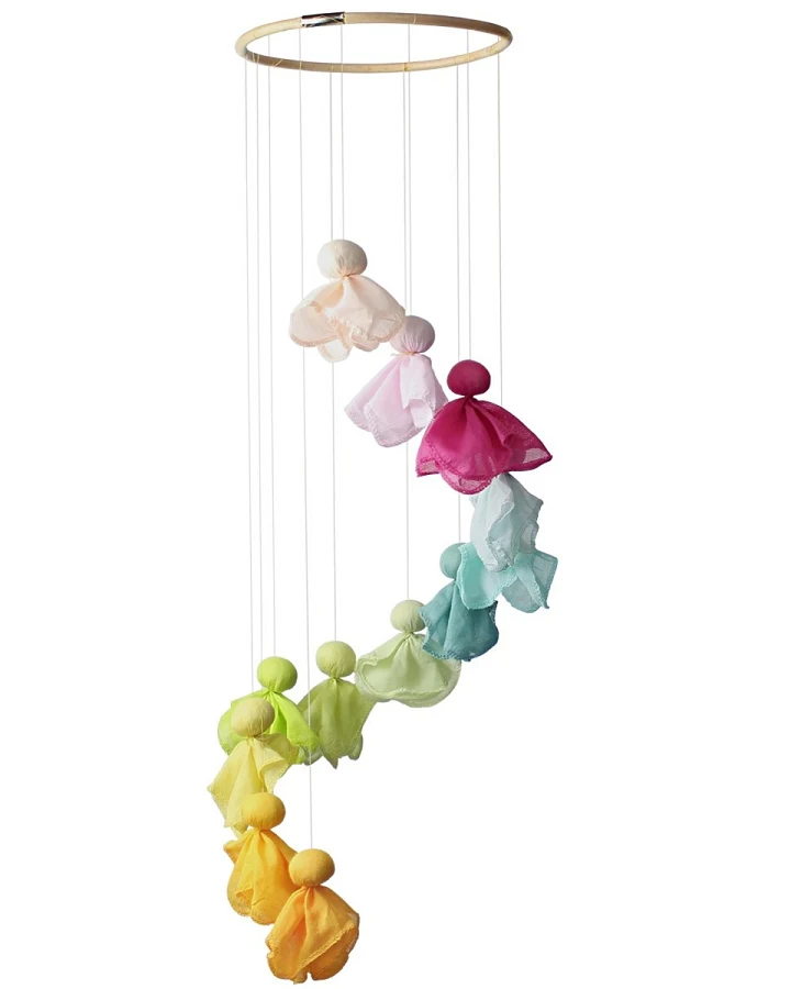 Baby Mobile Feentanz Bastelset, Pastellfarben Mit 12 Feen