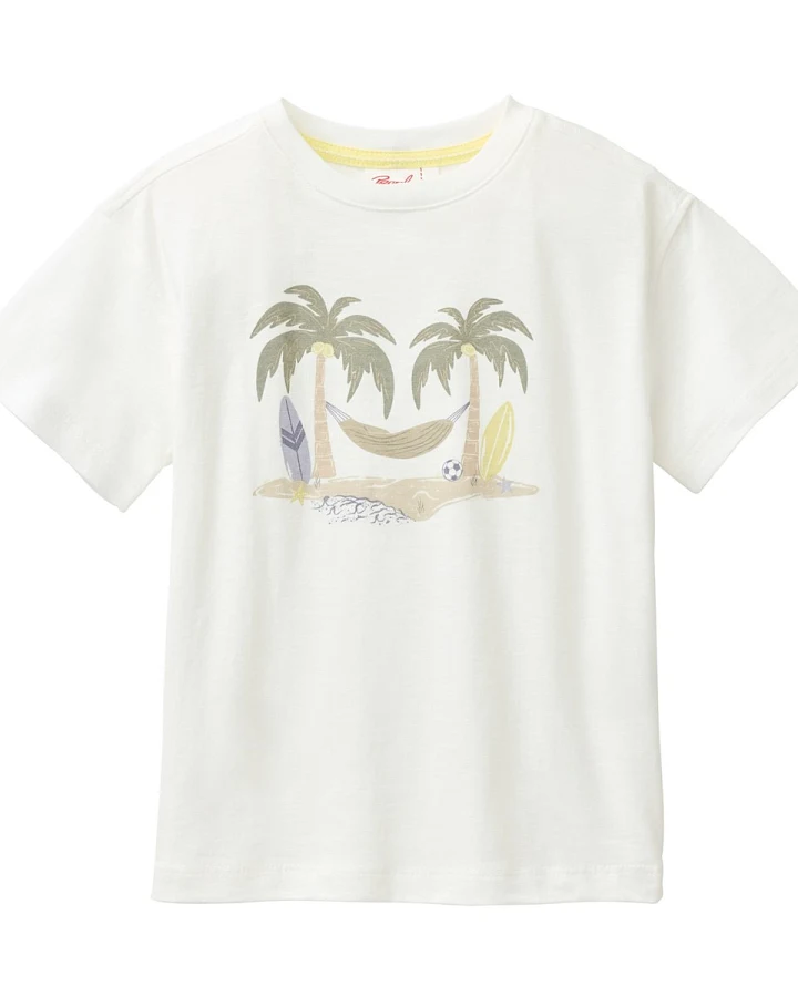 People Wear Organic Kurzarm-Shirt weiß Gr. 98/104