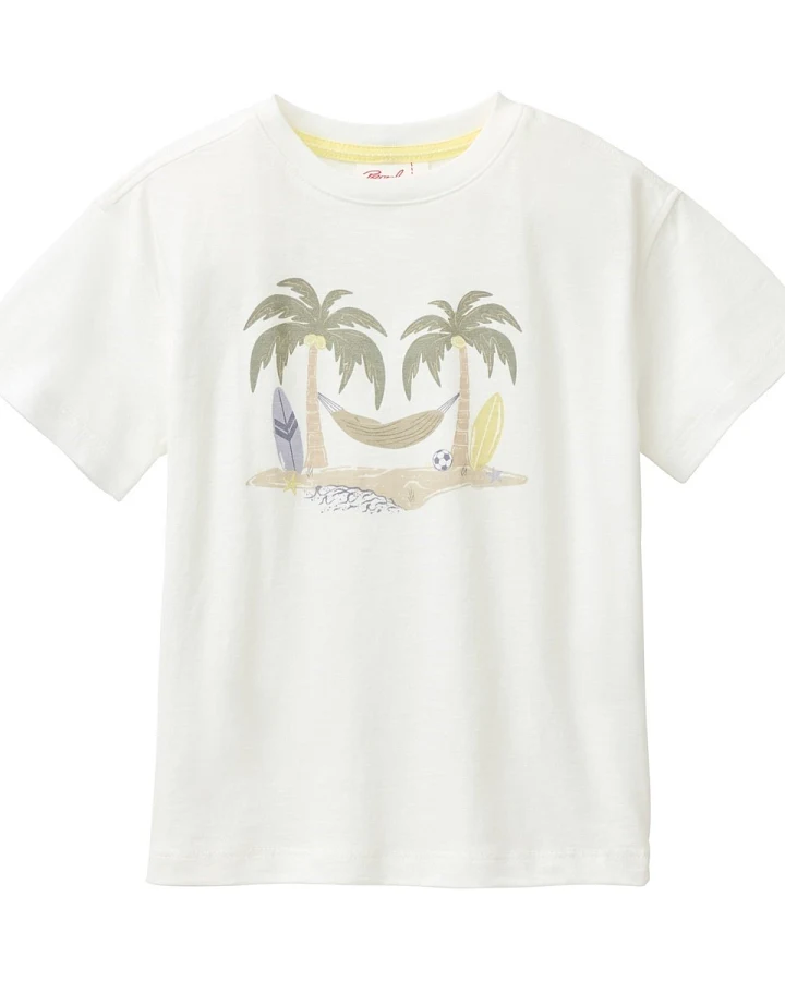 Produktseite: People Wear Organic Kurzarm-Shirt weiß Gr. 98/104