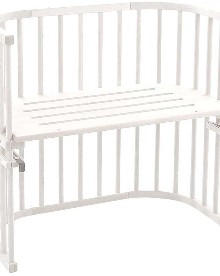 Babybay Babybay Maxi, Buche massiv, weiß lackiert Liegefläche 89 x 51 cm
