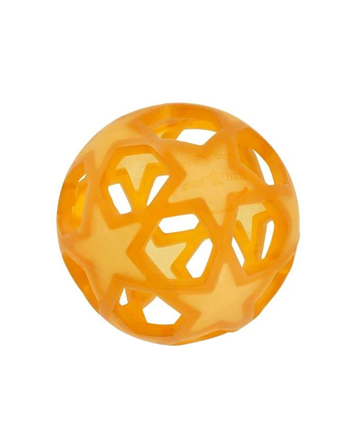 Star Baby Ball Greifling Naturkautschuk 12 cm Durchmesser