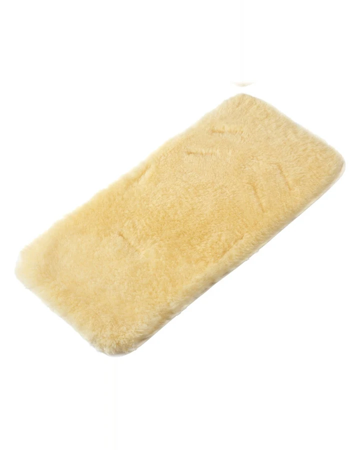 Hofbrucker Merino Lammfell Kinderwagen Einlage Maße 72 x 35 cm