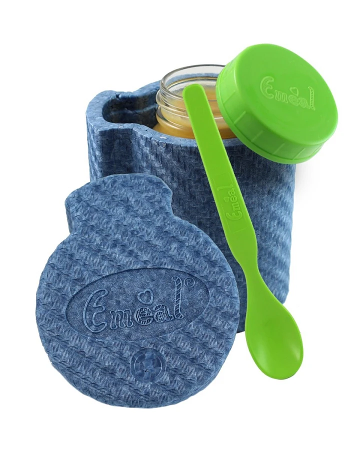 Emil Emil Babyglas im Thermobecher mit Breilöffel 250 ml