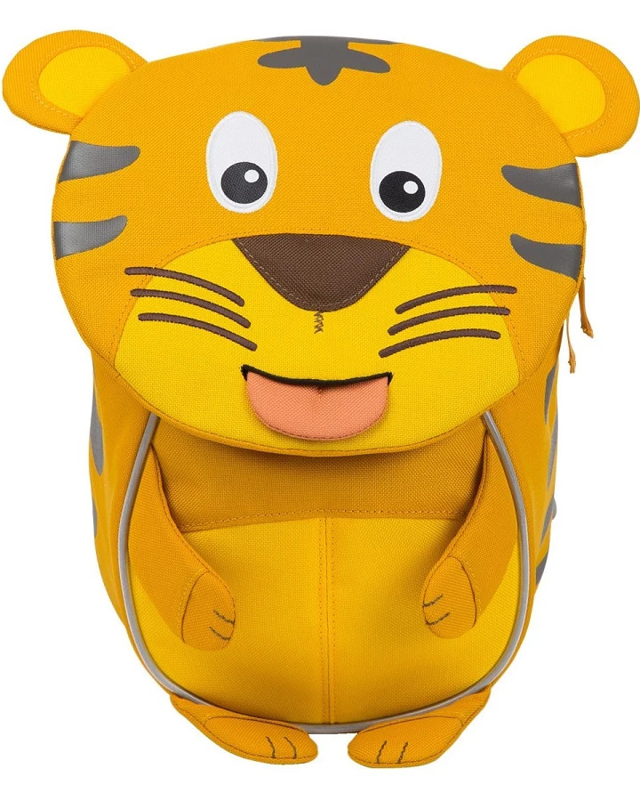 Affenzahn Kindergartenrucksack Kleiner Freund "Timmy Tiger" gelb Maße 17 x 25 x 11 cm