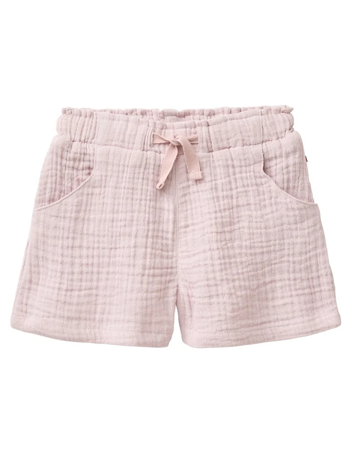 People Wear Organic Musselin-Shorts blass violett Gr. 74/80