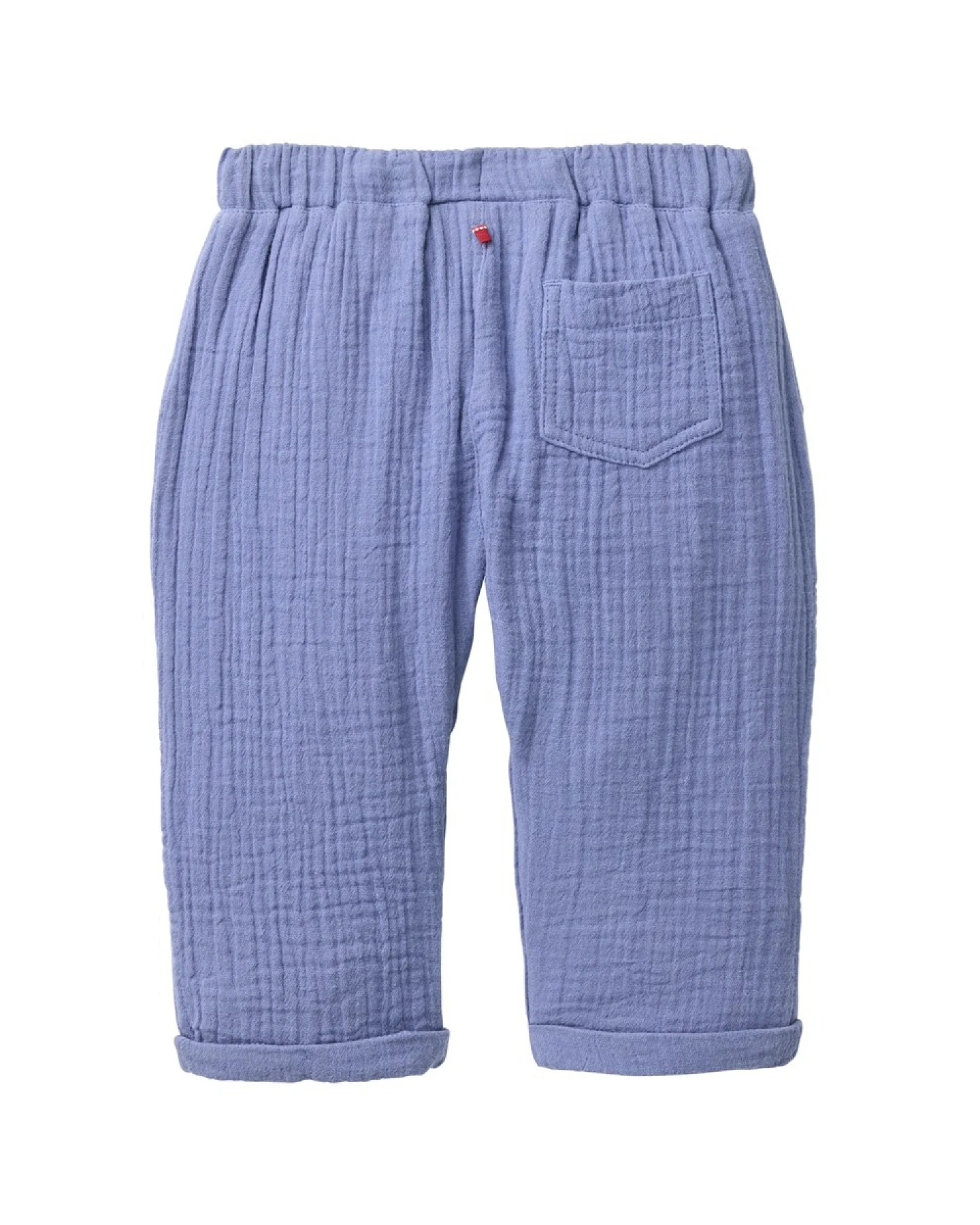 People Wear Organic Musselin-Hose atlantik Gr. 62/68 – Ansicht 2