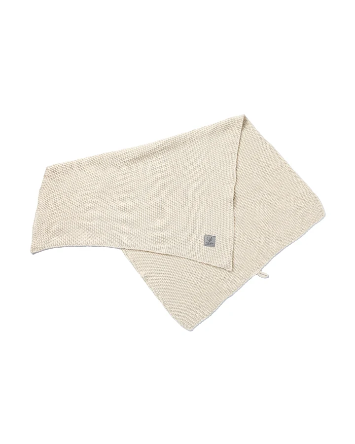 Handtuch Bio-Baumwolle Perl-Strick-Qualität natural-melange Maße 50 x 70 cm