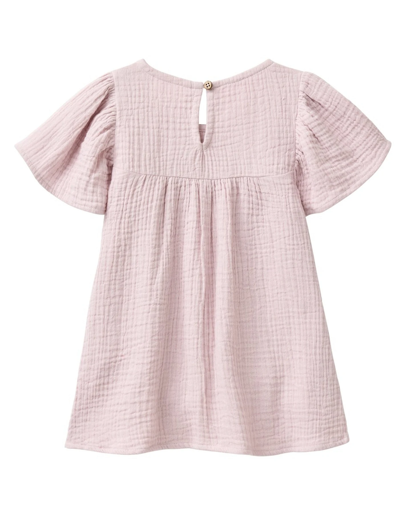 People Wear Organic Musselin-Bluse blass violett Gr. 110/116 – Ansicht 2