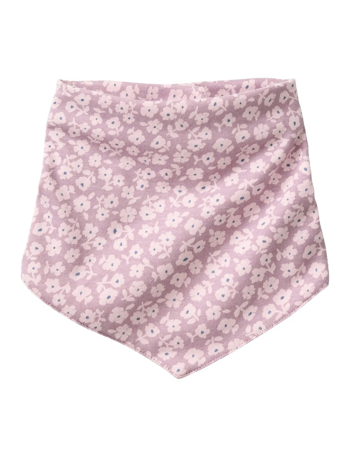 People Wear Organic Halsstuch kleine Veilchen dunkelmalve One Size – Ansicht 2