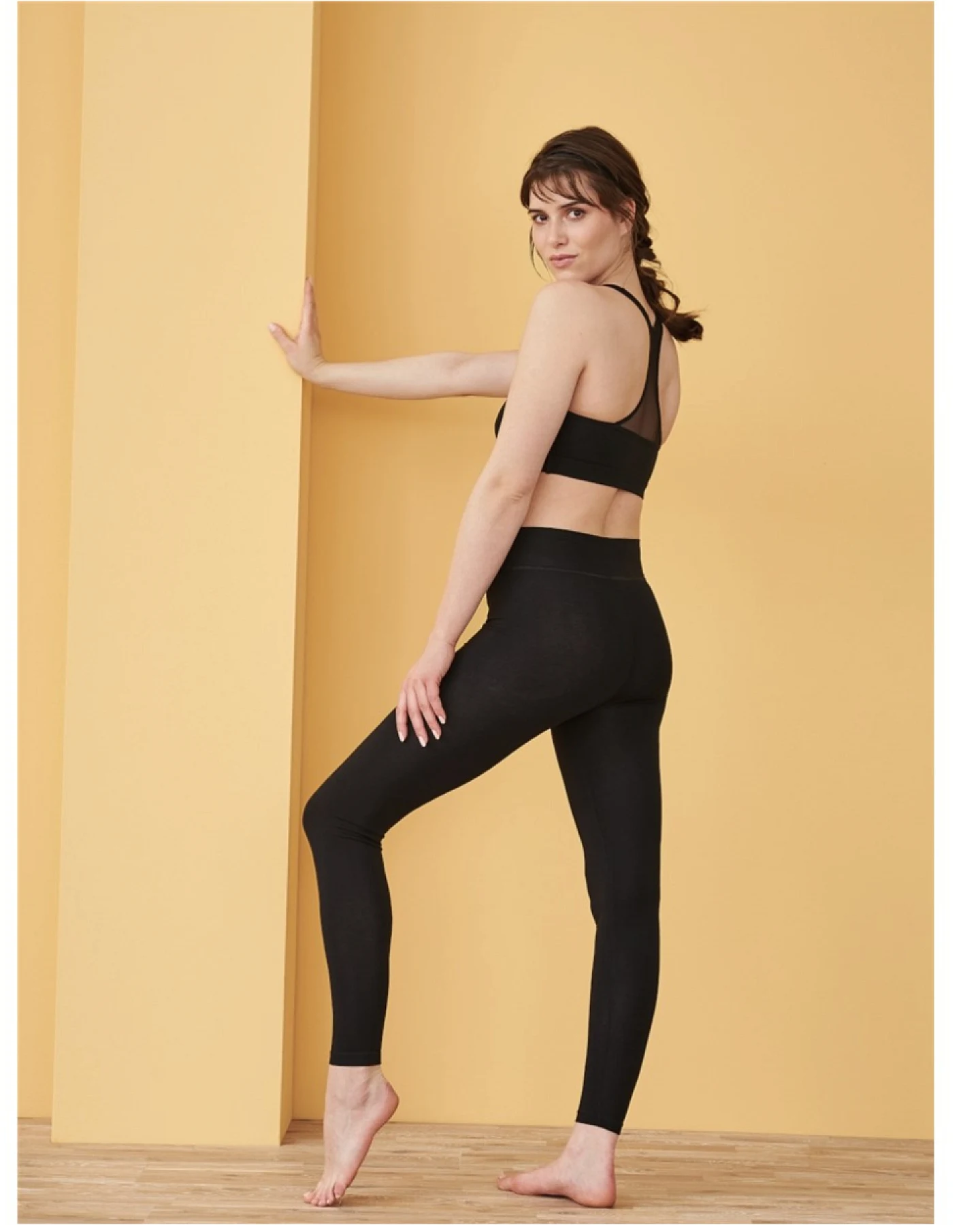 Living Crafts Damen Leggings "Hella", black Gr.M – Ansicht 2
