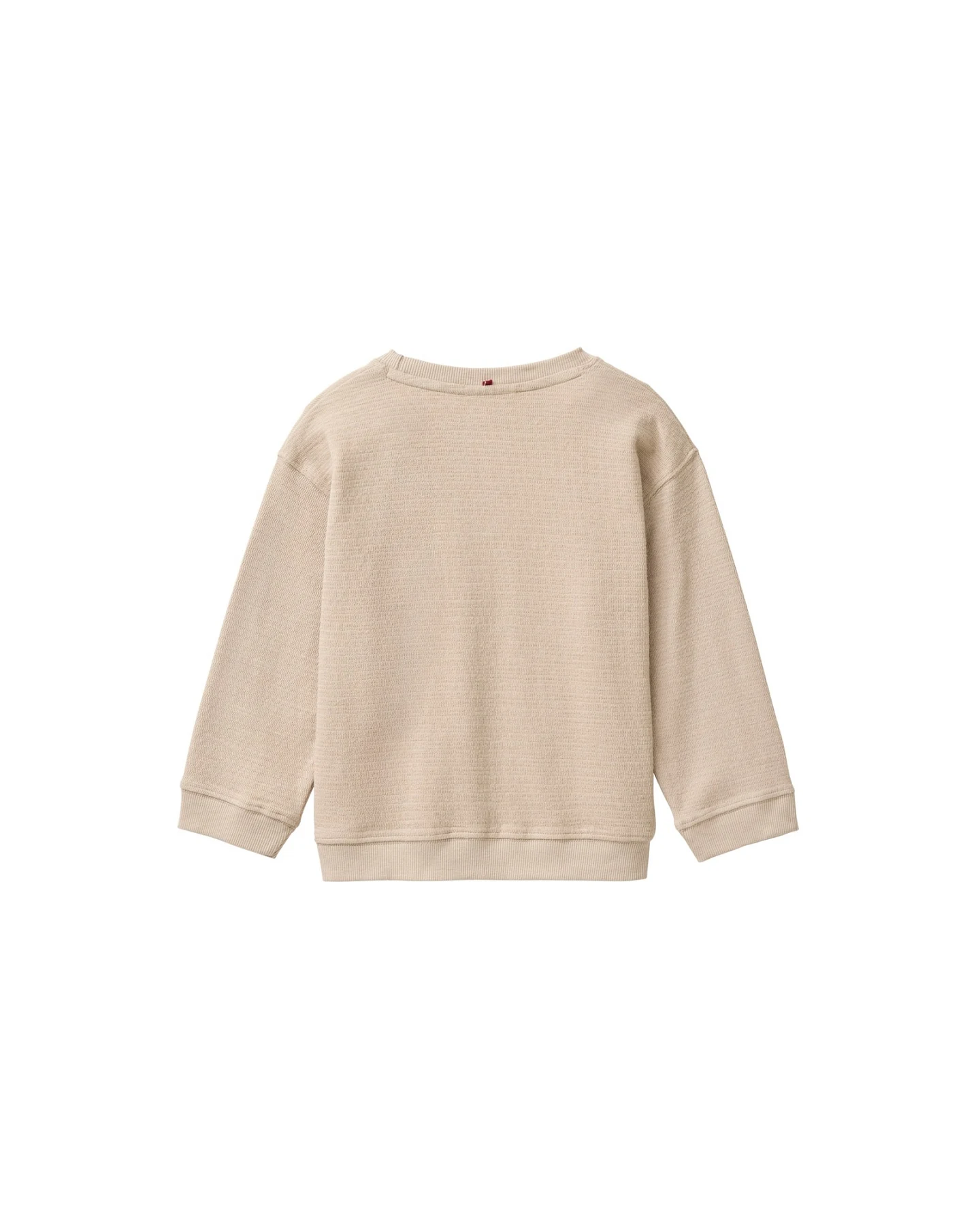 People Wear Organic Sweat-Pullover dunkelsand Gr. 98/104 – Ansicht 2