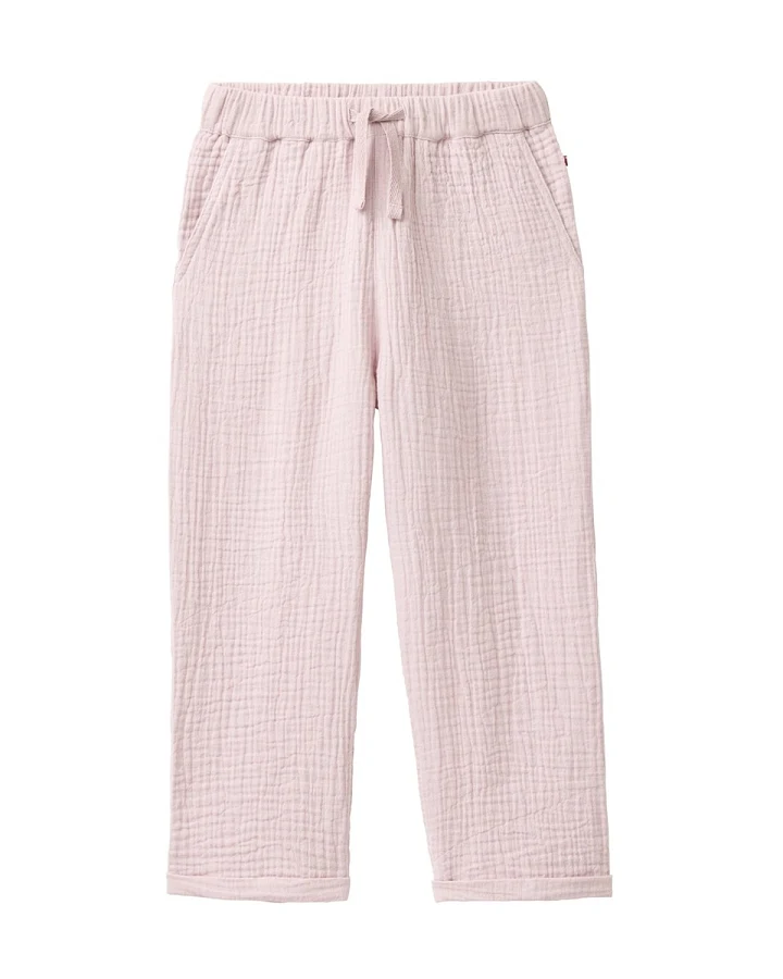 People Wear Organic Musselin-Hose blass violett Gr. 110