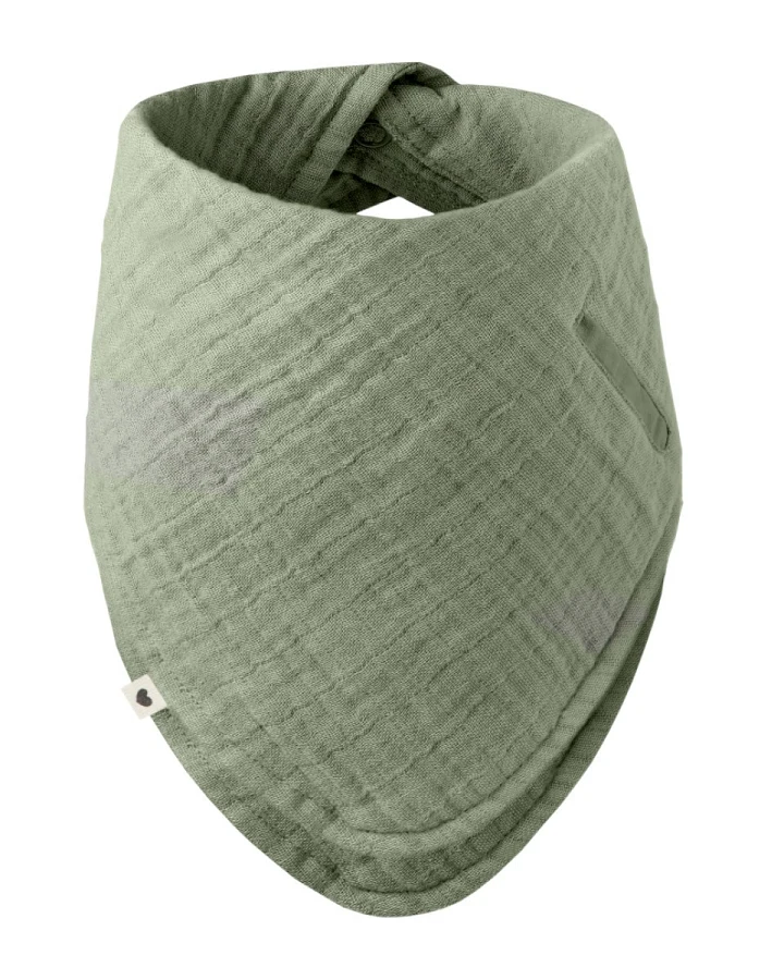 BIBS Dreieckstuch Bandana Bio-Baumwolle Musselin Bib Sage Onesize Maße 27 x 27 cm