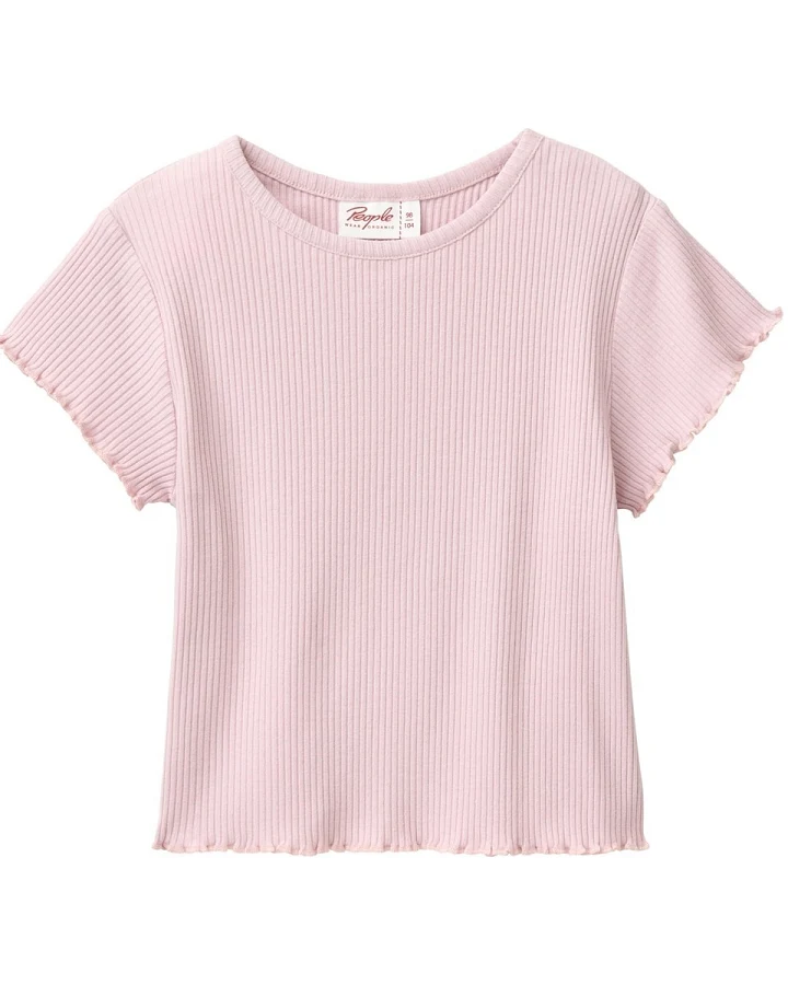 People Wear Organic Kurzarm-Shirt malve Gr. 98/104