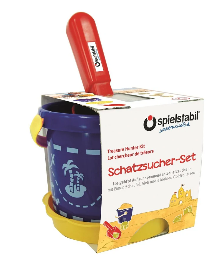 Spielstabil Schatzsucher-Set classic 7-teilig 14 x 19 x 13,5 cm