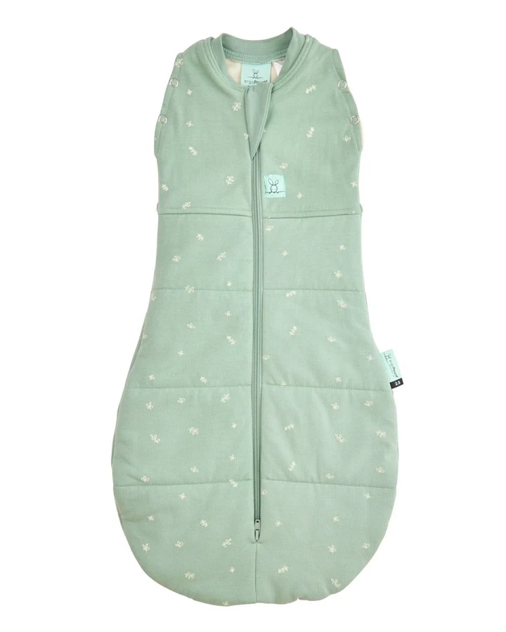 Baby Puck- und Schlafsack Winter "ergoCocoon" sage Gr. 3-6 Moante
