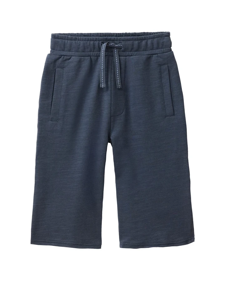 People Wear Organic Sweat-Boardshorts dunkelblau Gr. 110/116