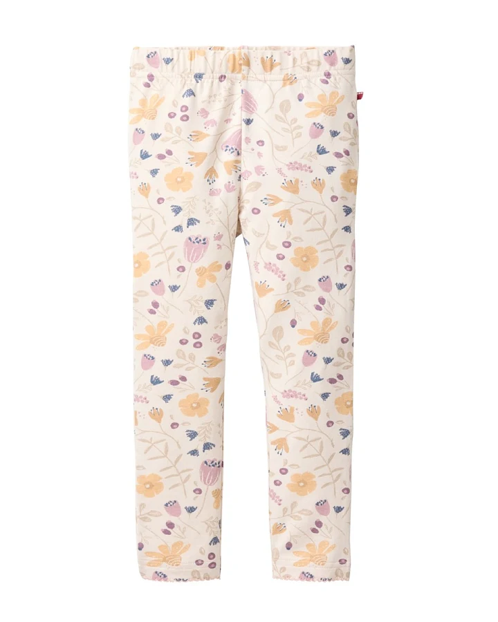 People Wear Organic Leggings Blumengarten puderrosa Gr. 104