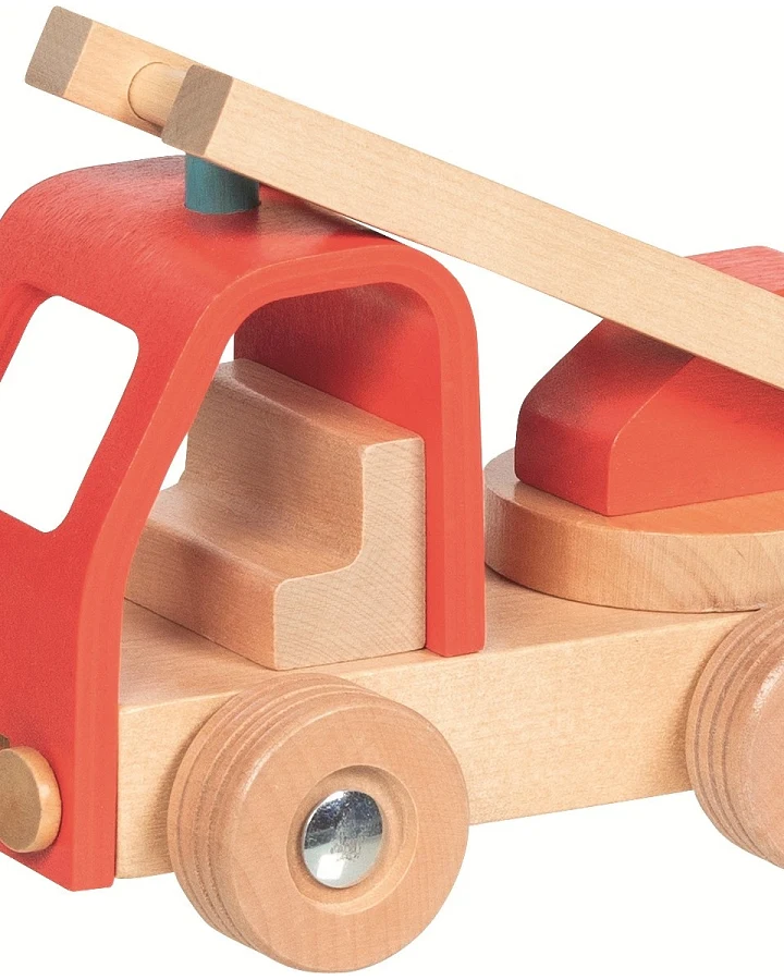 goki Feuerwehr Leiterwagen Maße 15,5 x 9,5 x 12,5 cm