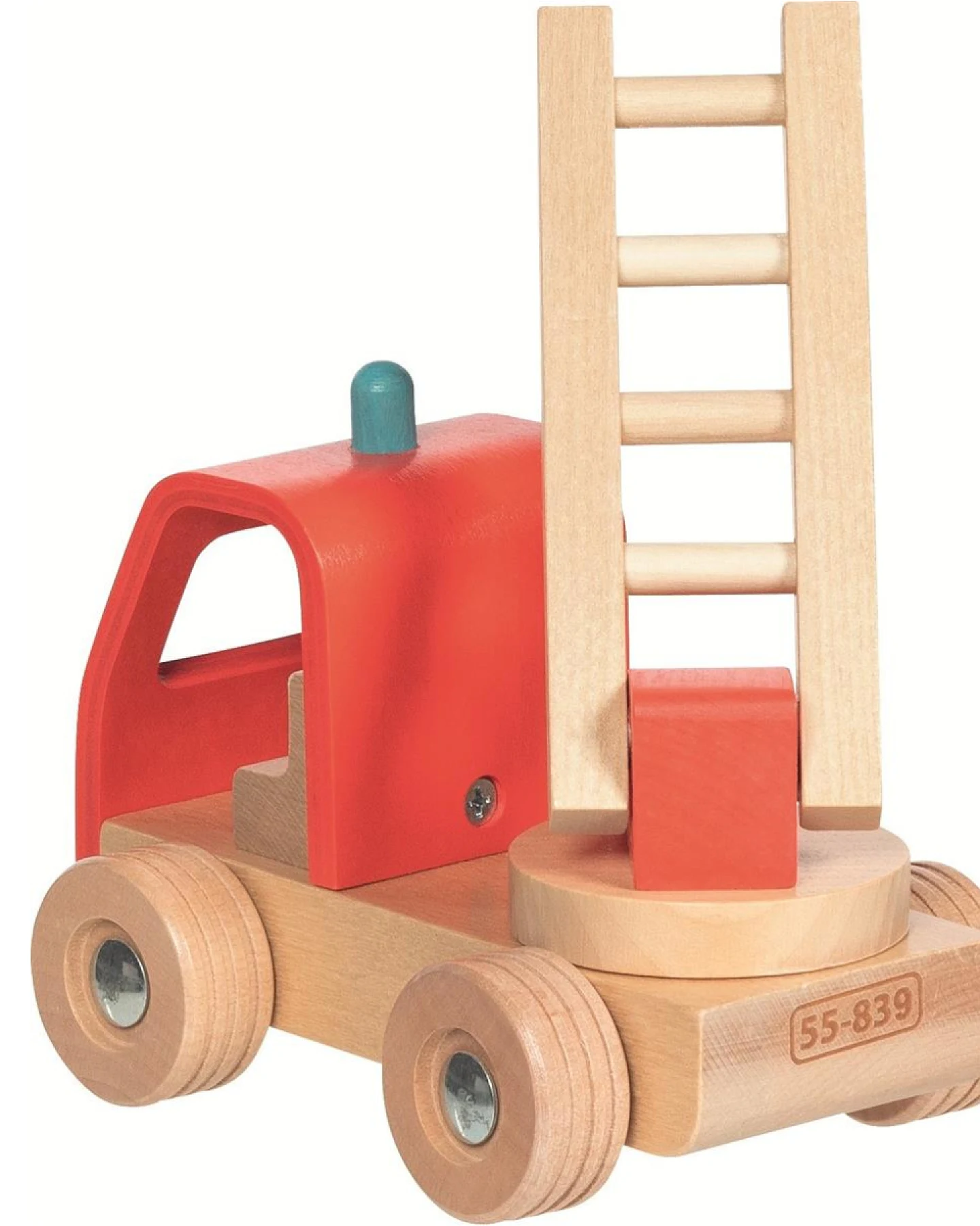 goki Feuerwehr Leiterwagen Maße 15,5 x 9,5 x 12,5 cm – Ansicht 2