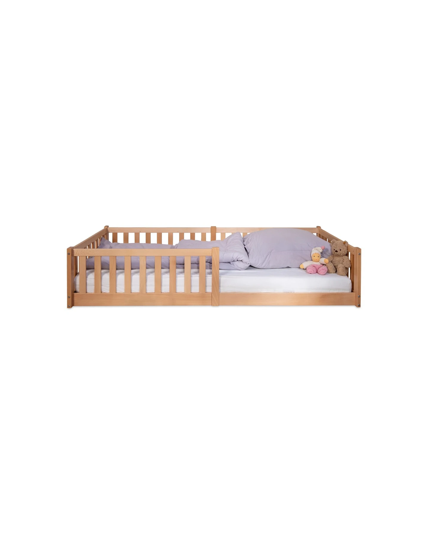 Hausbett Enno 90 x 200 cm, natur – Ansicht 2
