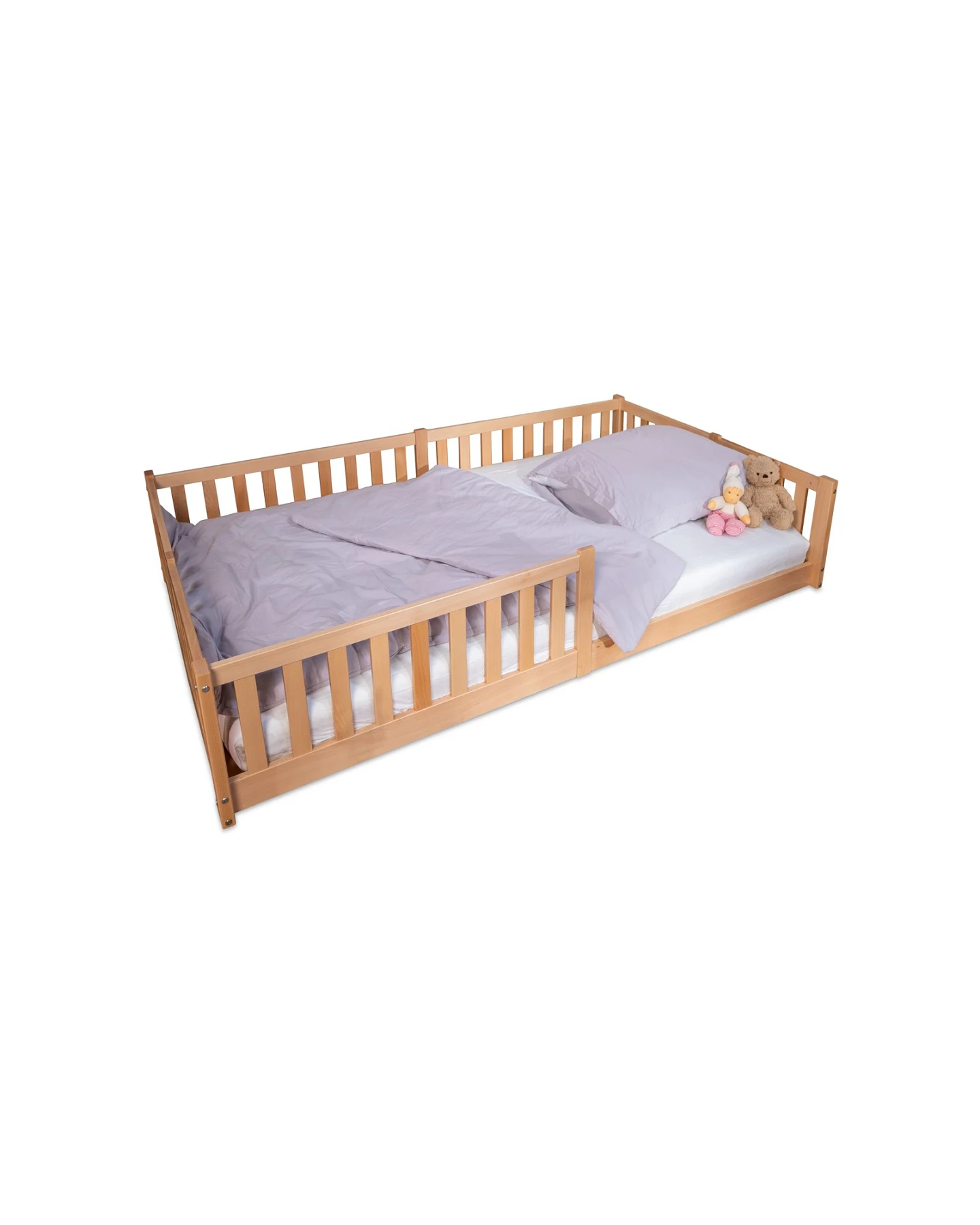 Hausbett Enno 120 x 200 cm, natur – Ansicht 2