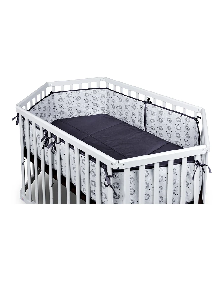 Nestchen Lies 80 x 136 cm, grau lion