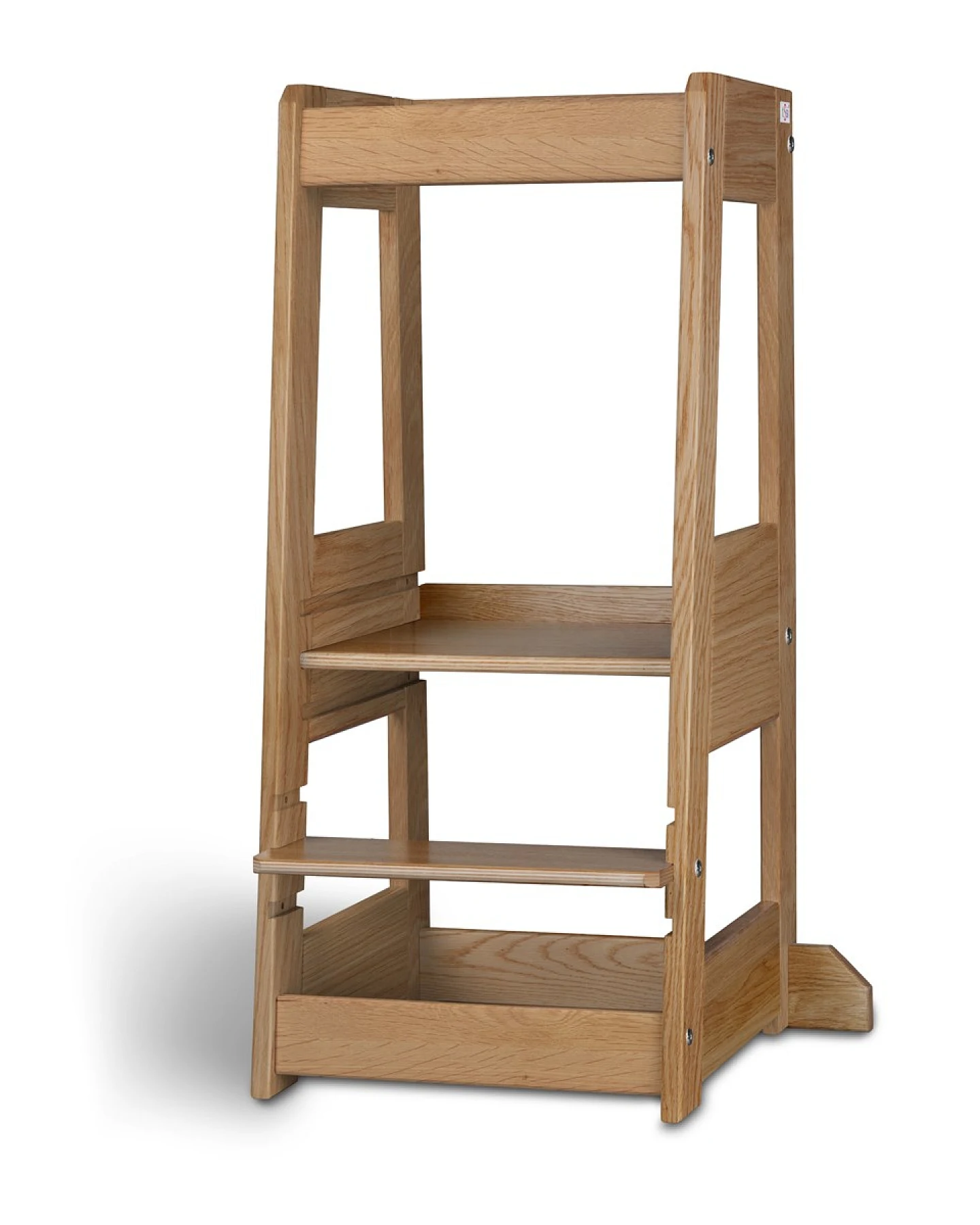 Lernturm Felix mitwachsend, Eiche massiv 40 x 91 x 45 cm, eiche – Ansicht 2