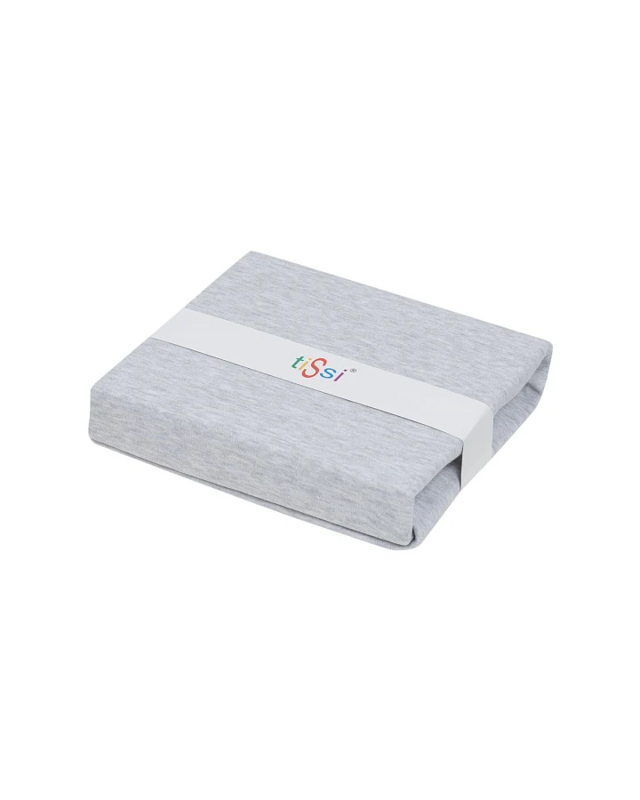 Spannbetttuch HAJO 120 x 60 cm, grau