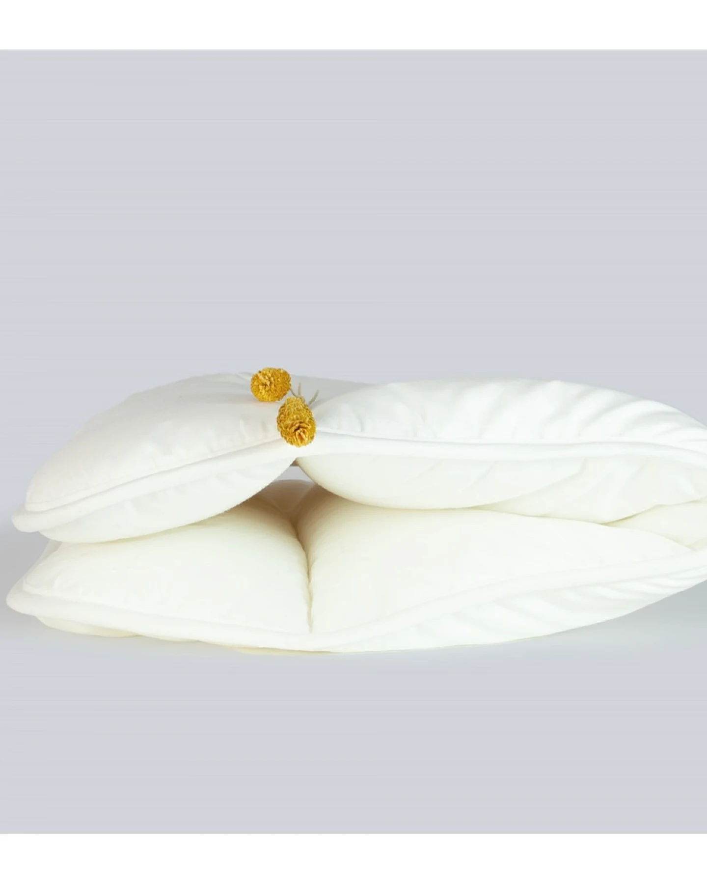 Flachkissen für Babys und Kleinkinder Lyocell Maße 40 x 60 x 5 cm, 250 g, Perkal-Inlett – Ansicht 2