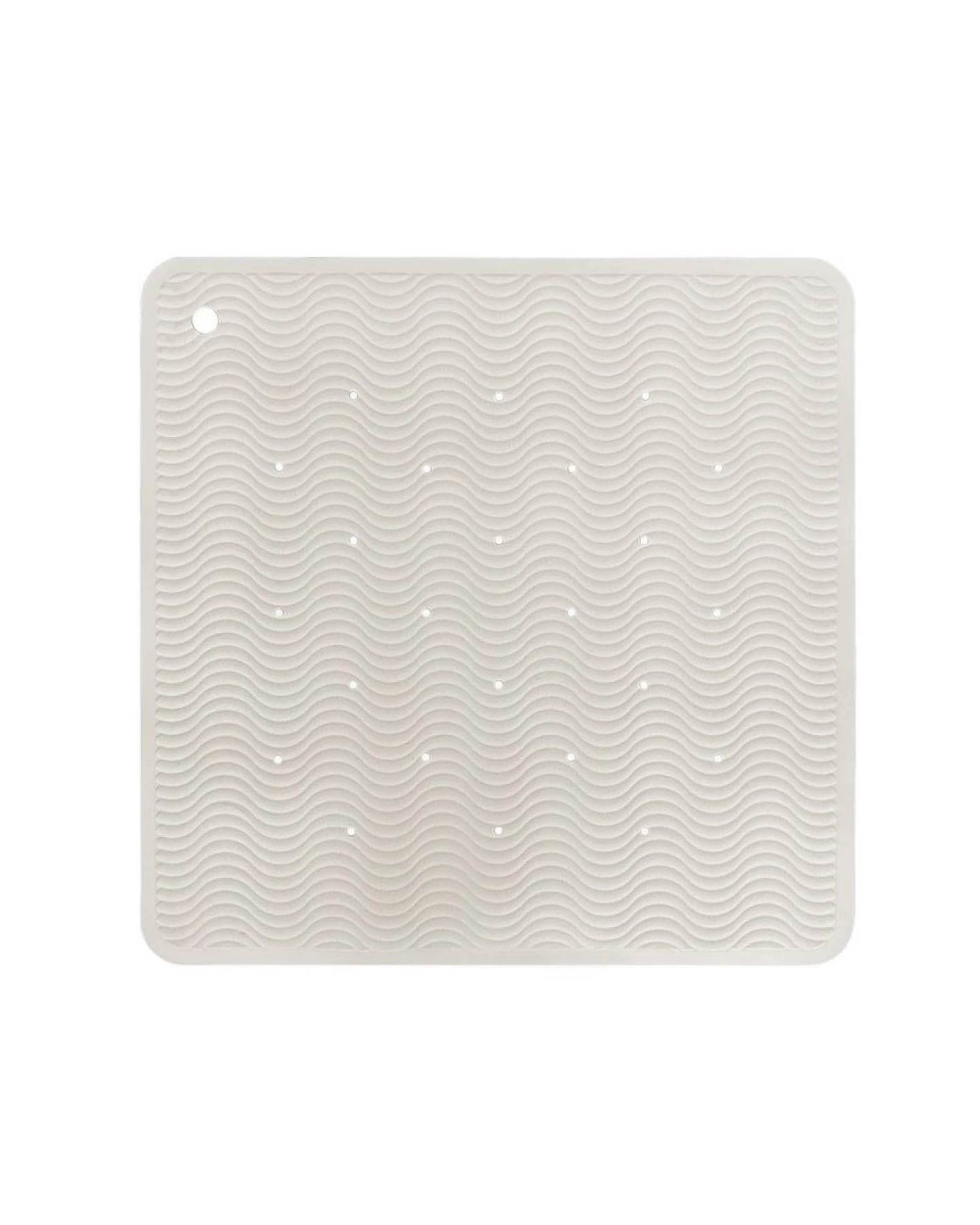 Duschmatte Wave marble 52,5 x 52,5 cm, Naturkautschuk – Ansicht 2