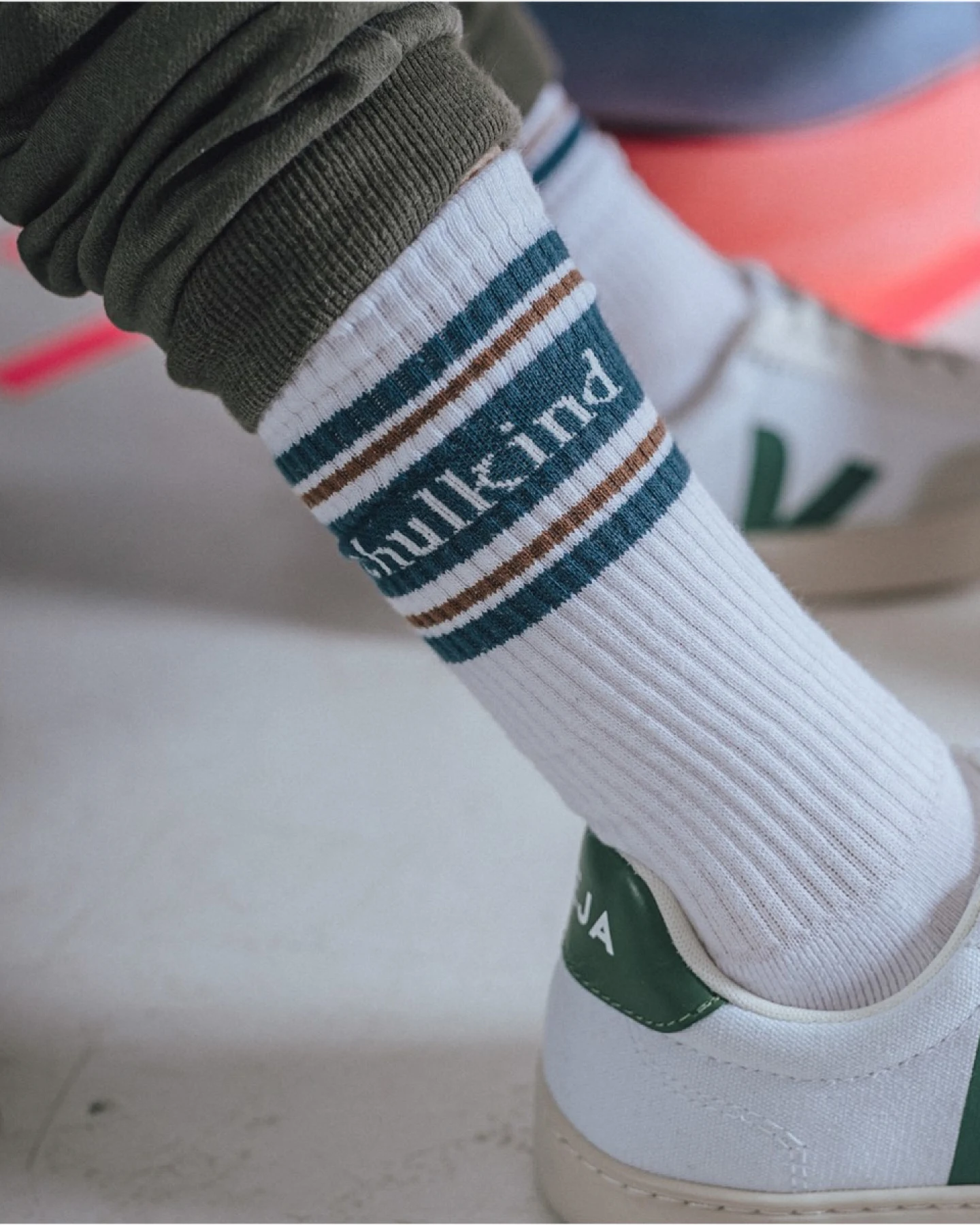 Socken Schulkind Petrol 27/30 – Ansicht 2