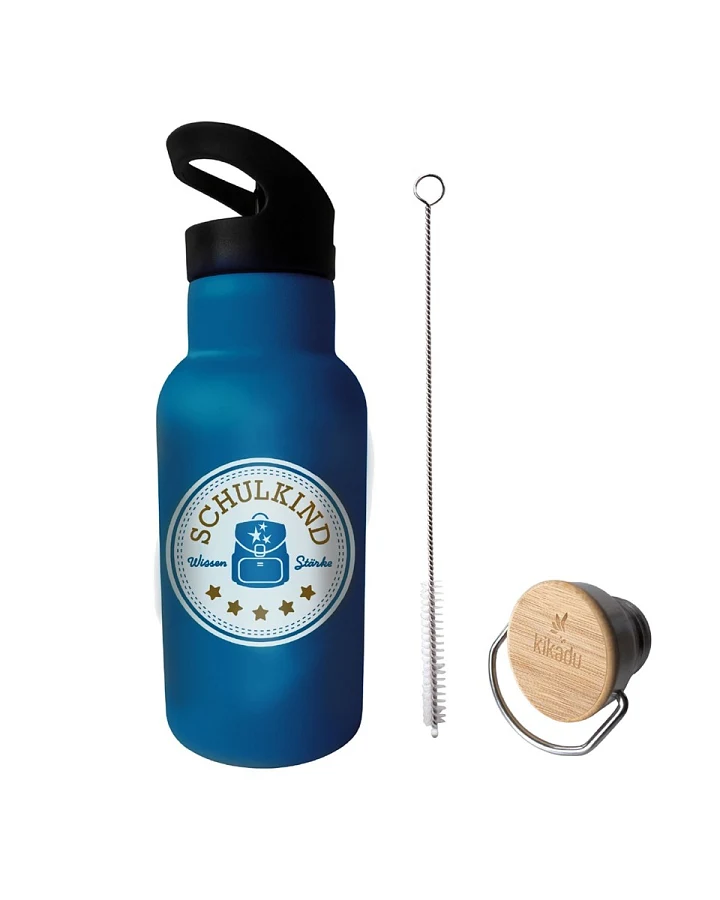 Trinkflasche Schulkind Petrol 20 x 7 cm, 350 ml
