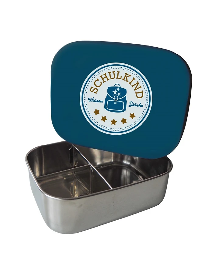 Brotdose Schulkind Petrol 17 x 13 x 5,5 cm