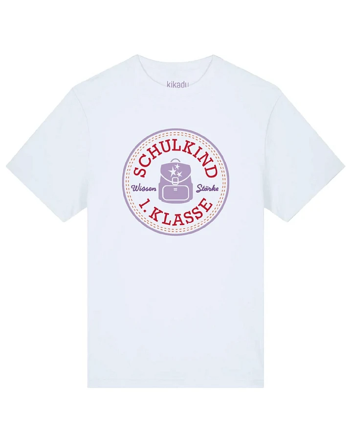 T-Shirt Schulkind Lavendel 116/128