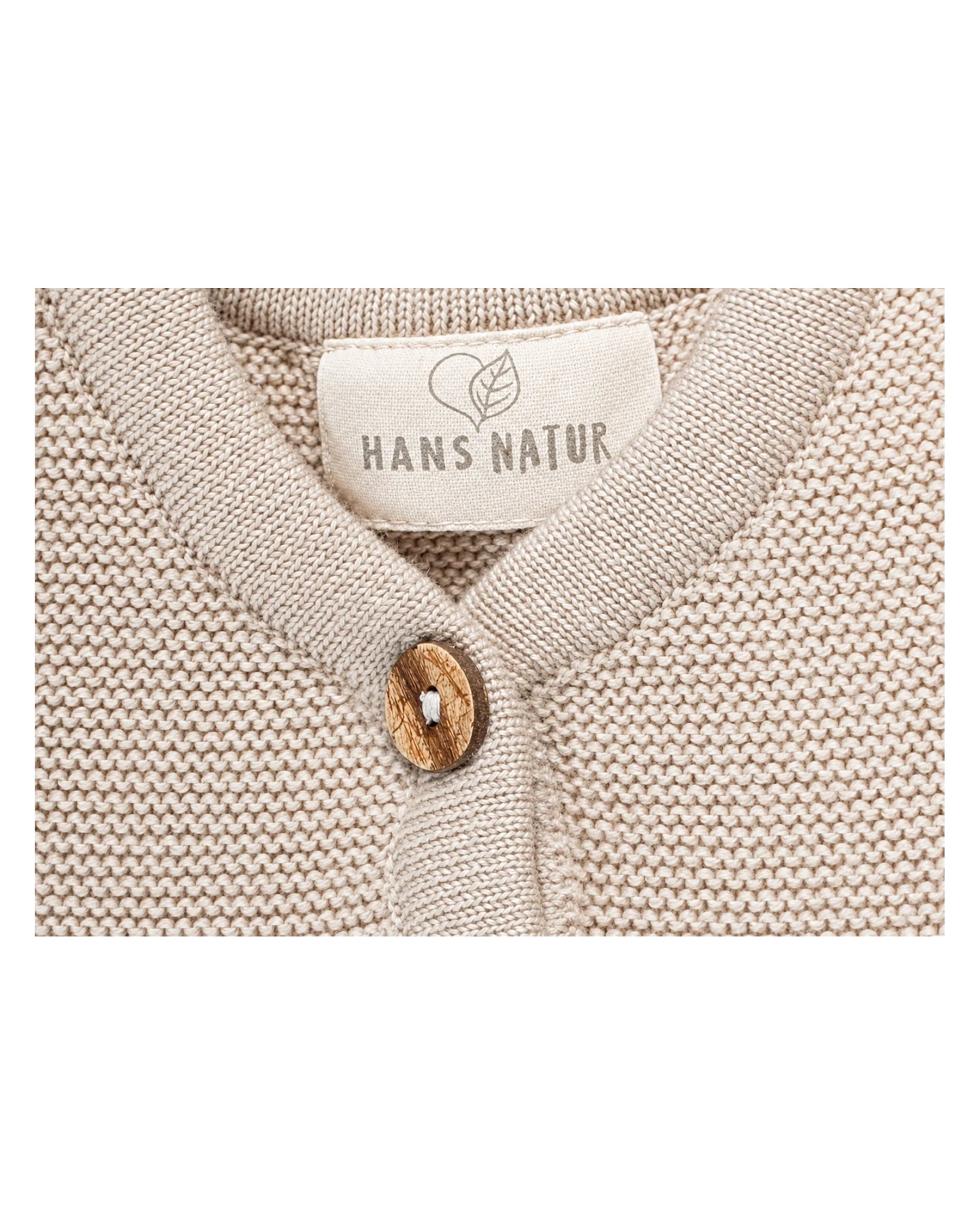 Baby-Langarm-Schlafsack Bio-Merinowolle brown Gr.01 (ca 60 cm) – Ansicht 2
