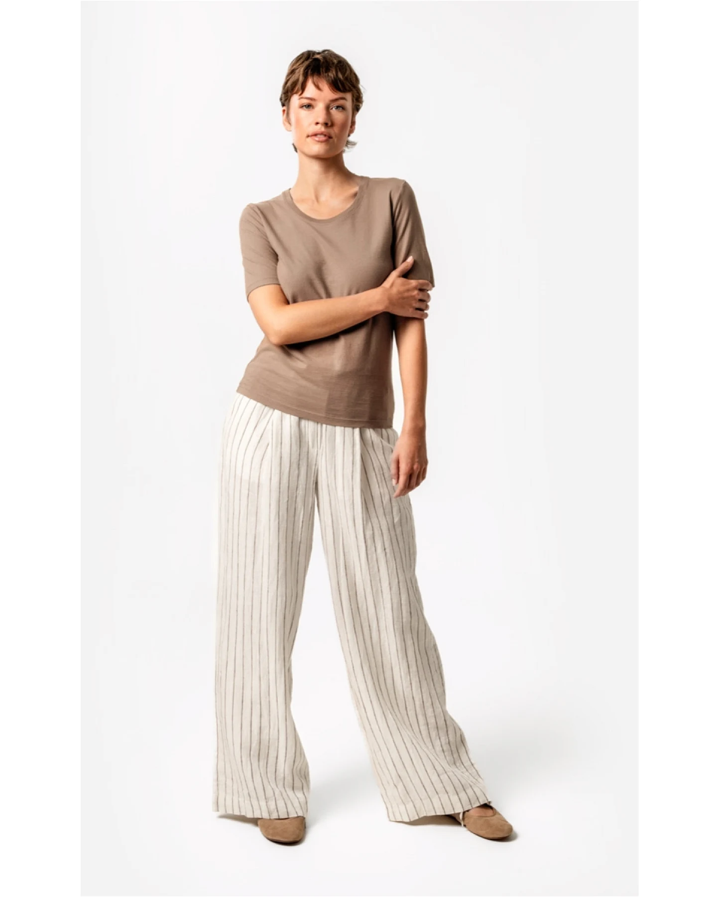 Living Crafts T-Shirt "Tabera", affogato M – Ansicht 2