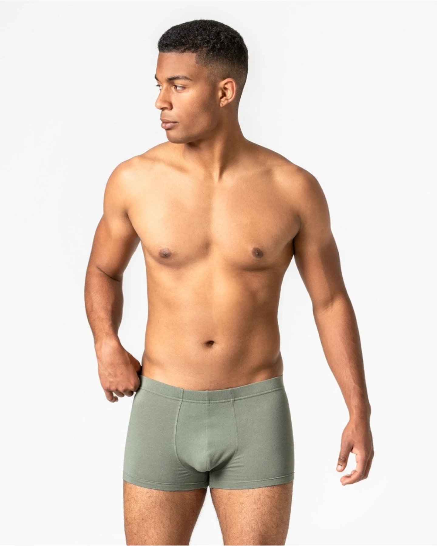Living Crafts Herren-Pants "Sagon" 3er-Pack, Multi/pine XL – Ansicht 2