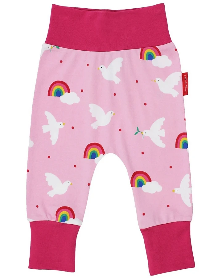 Baby und Kinder Hose Yoga Friedenstaube Gr.68 (3-6 Monate)