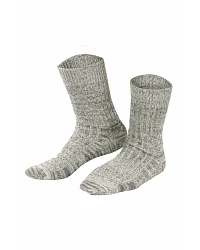 Produktseite: Living Crafts Norwegersocken "Jean", Olive Mouliné 35-38