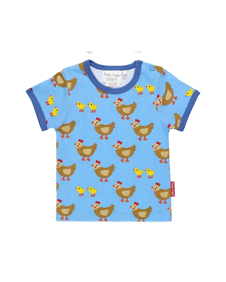 Baby und Kinder T-Shirt Huhn Gr.116 (5-6 Jahre)