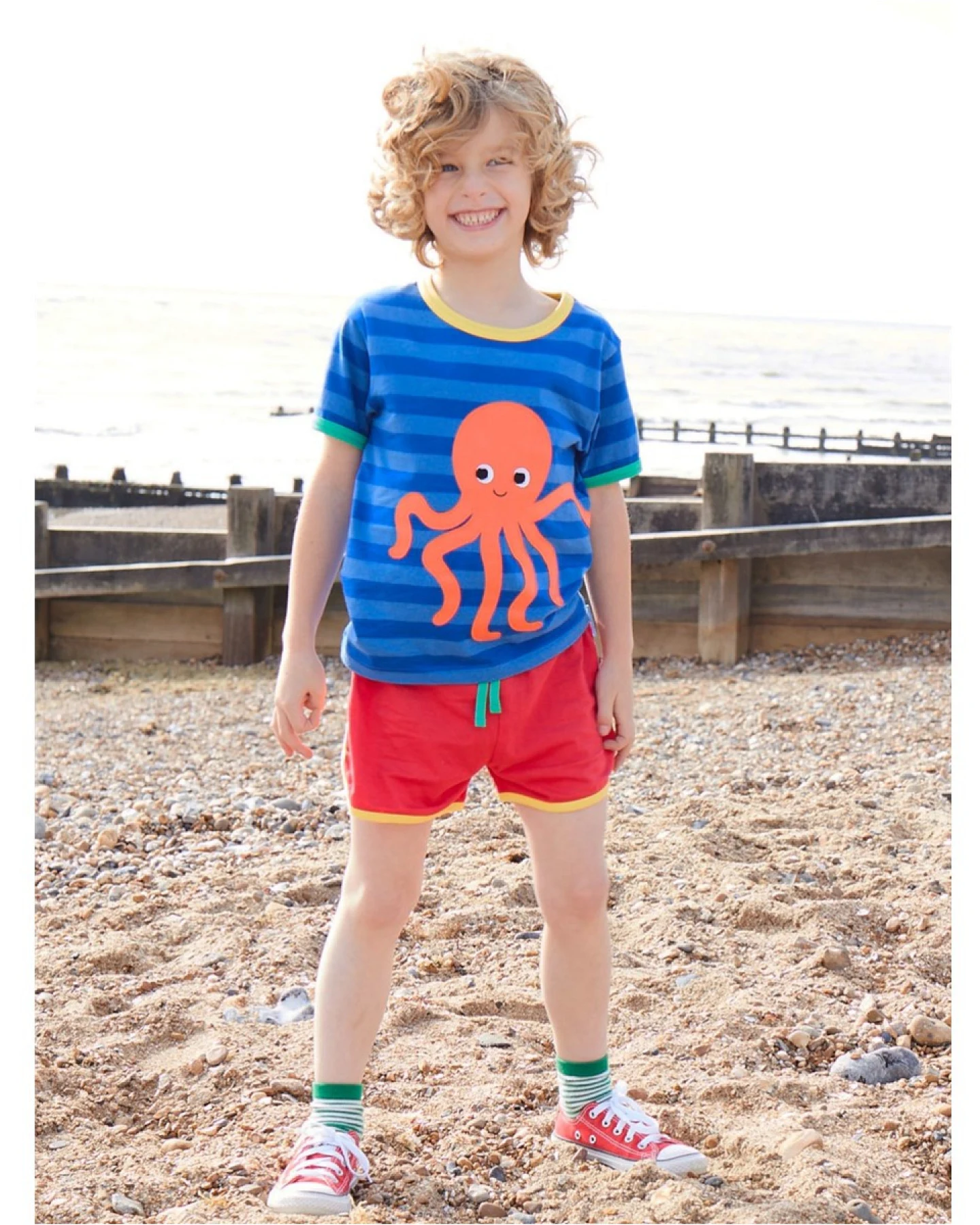 Baby und Kinder T-Shirt Oktopus Gr.80 (6-12 Monate) – Ansicht 2