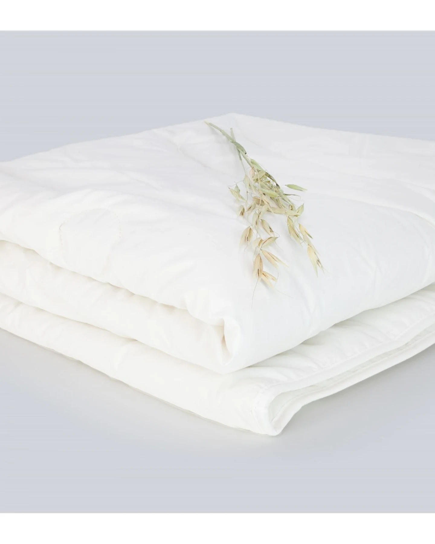 Leichte Bettdecke Ganzjahr Baumwolle und Kapok Maße 100 x 135 cm, Gewicht 310 g – Ansicht 2