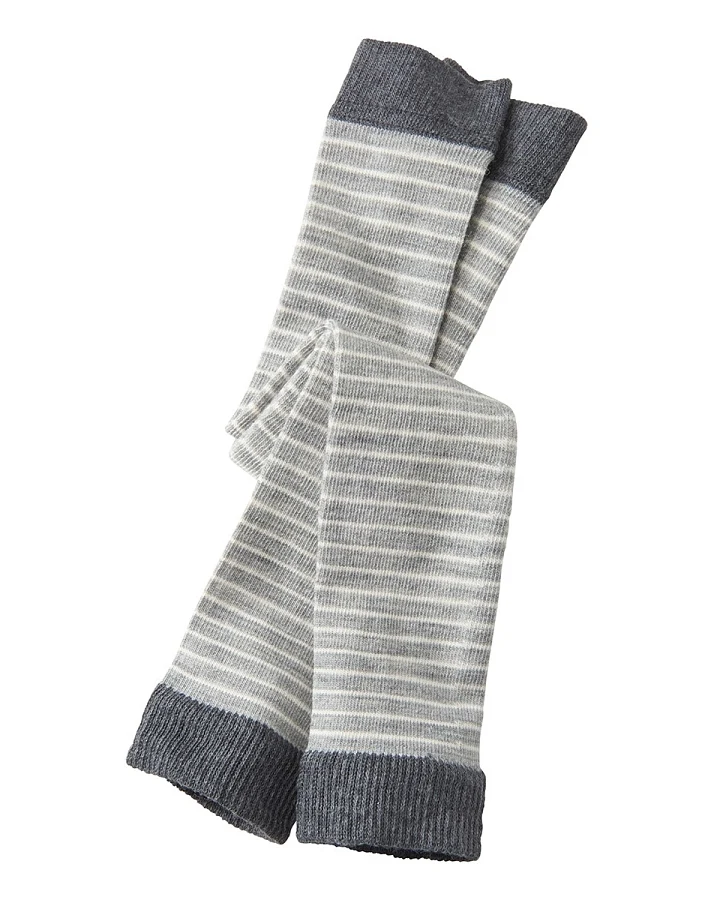 Baby Leggings grau-geringelt Gr.02