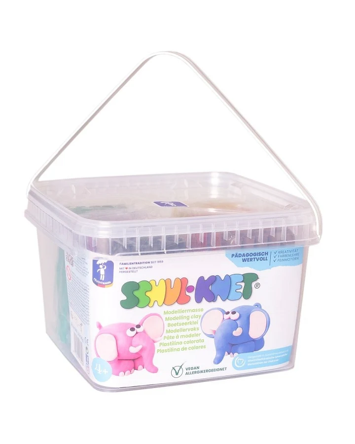 Schul-Knet große Box Kinderknete 14 x 140 g