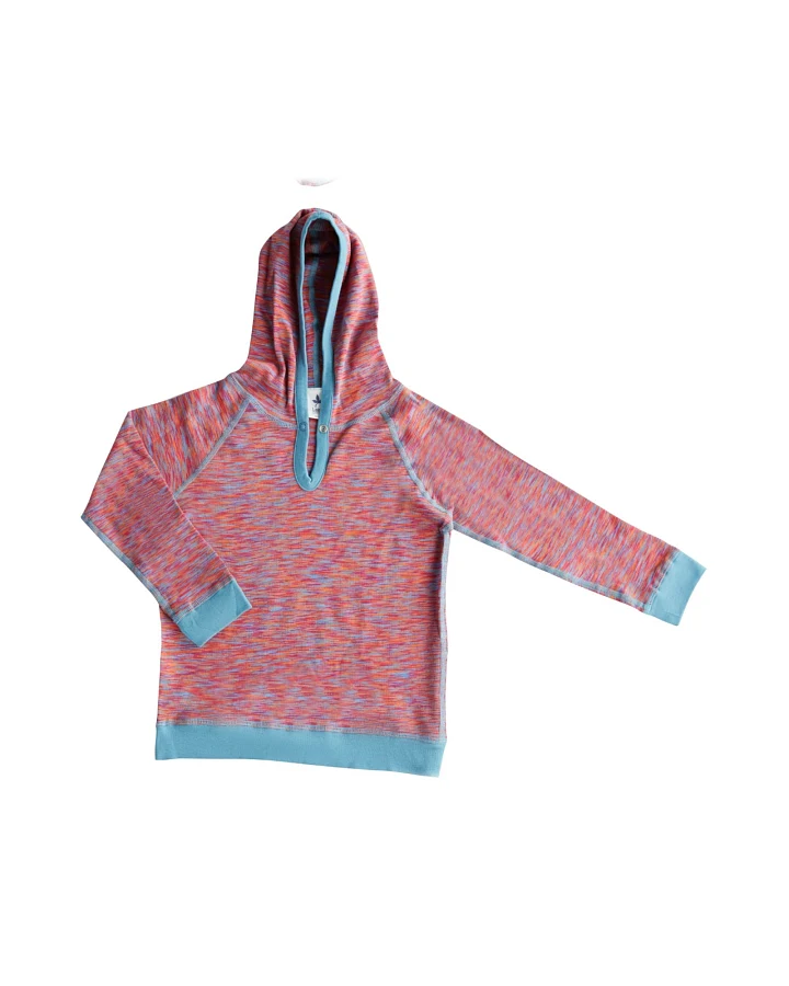 Kinder Shirt mit Kapuze Flamme Gr.128
