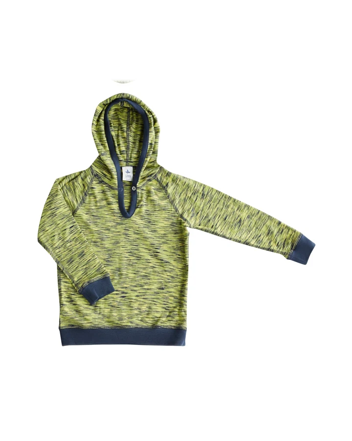 Kinder Shirt mit Kapuze Wiese Gr.116