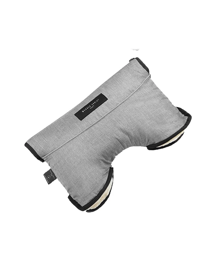 Christ Kinderwagen Handwärmer Lammfell grigio Maße 47 x 24 cm